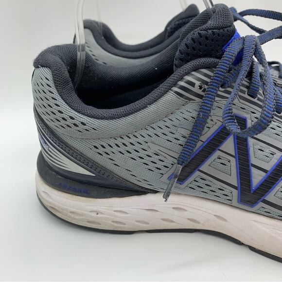 New Balance Men's Running Shoes Course M680LG5 TechRide Steel/Thunder Size 11 - Picture 2 of 10